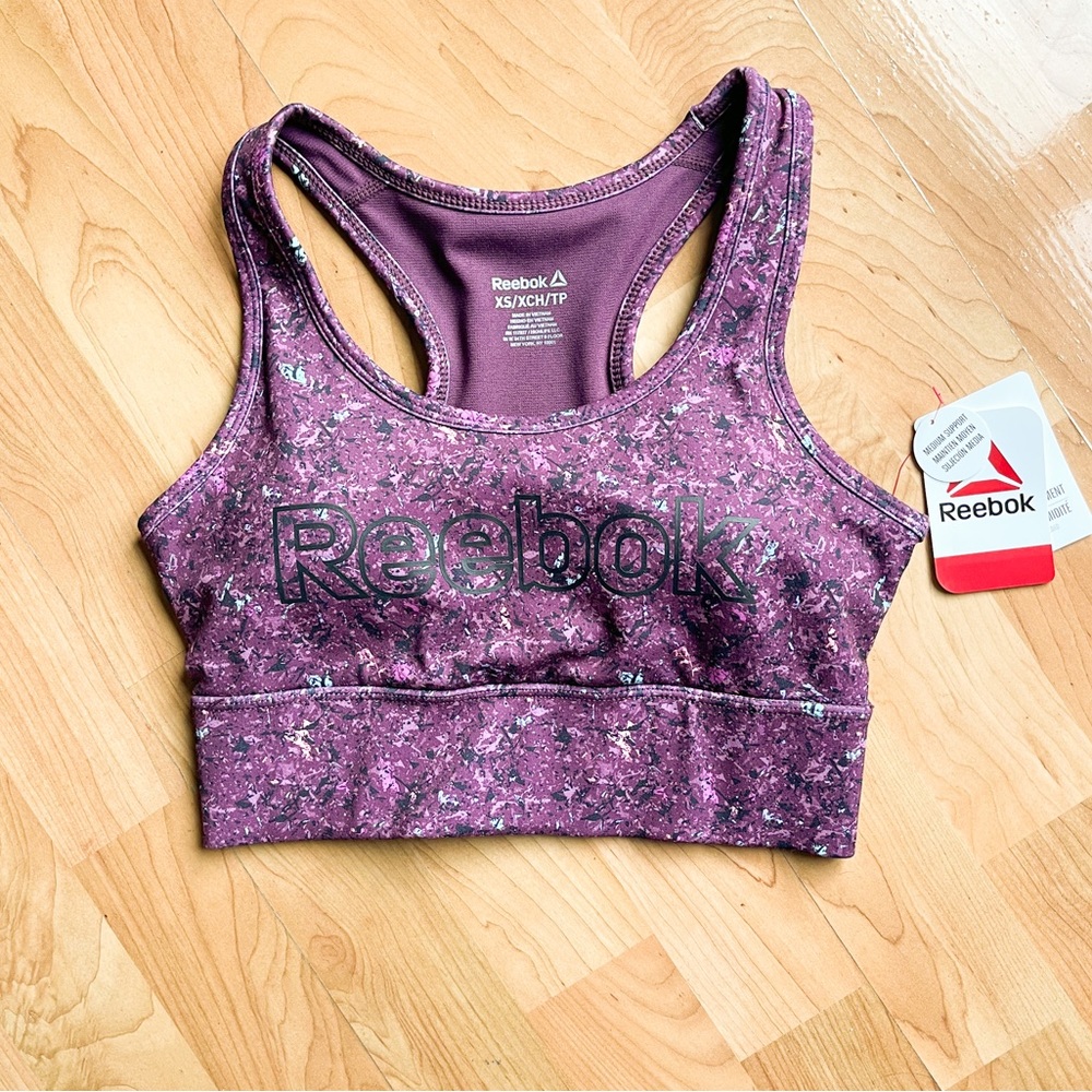 ‼️CLEARANCE SALE‼️ Reebok Women’s Longlined Renew Sports Bra Size XS - Picture 4 of 12